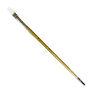 Royal Langnickel Snowhite Taklon Brush - Long Handle, Filbert #6