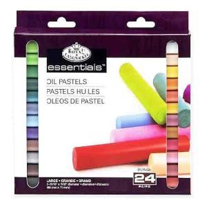 Essentials Oil Pastels Assorted Colors- 24pc OILPA-524