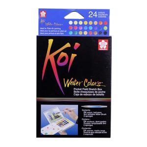Sakura Koi Water Colors Pocket Field Sketch Box - (24 Colors)