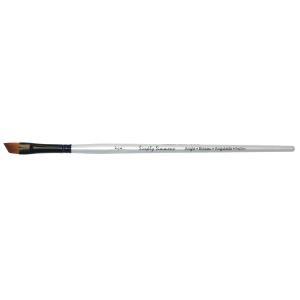 Daler Rowney Simply Simmons Mixed Media Brush - Short Handle, Angle Shader, Size 3/4"  DR255057075