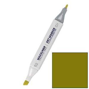 Pacific Arc Maxxliner Dual-tip Alcohol Marker - Olive Green  MX19-028-G28