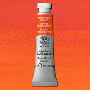 Winsor & Newton Professional Water Colour – (.17oz/5ml) Transparent Orange