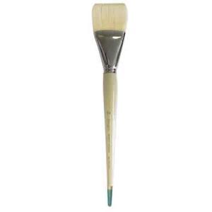 Daler Rowney Robert Simmons Signet Bristle Brush - Broad, Long Handle, Size 24  DR222140024