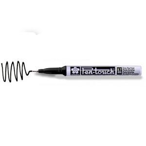 Sakura Pen-Touch Extra Fine Paint Marker - Black, 0.7mm  XPSKA-49