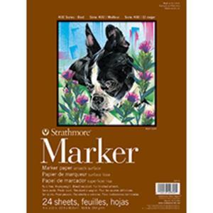 Strathmore 400 Series Marker Pad (497) 9" x 12" - (24 sheets, 50.5lb)