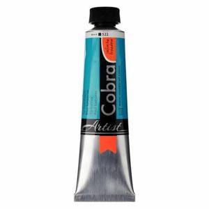 Cobra Artist Oil Paint- Turquoise Blue - 40ml