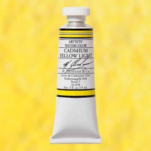 M. Graham & Co. Watercolor Paint – (0.5oz/15ml) Cadmium Yellow Light