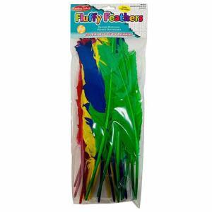 Charles Leonard Quill Feathers Long Assortment-24ct