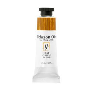 Richeson Shiva Series Oil Paint - (1.25oz/37ml) Leaf Green
