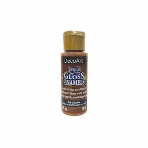 DecoArt Americana Gloss Enamels Paint -Milk Chocolate