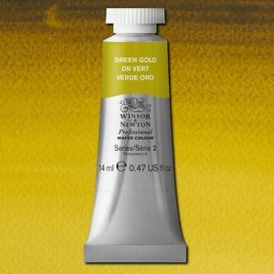 Winsor & Newton Professional Water Colour – (.47oz/14ml) Green Gold