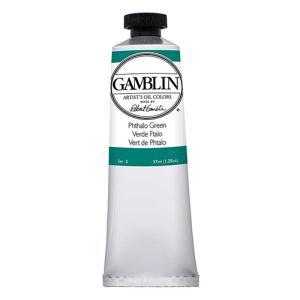 Gamblin Artist’s Oil Colors – (1.25oz/37ml) Phthalo Green