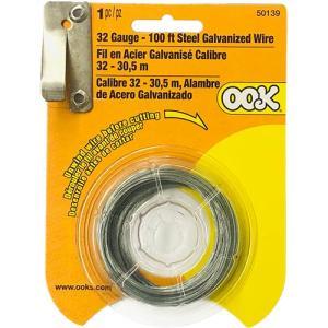 Ook Galvanized Steel Wire - (100ft), 32 Gauge
