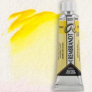 Royal Talens Rembrandt Watercolour - (0.3oz/10ml) Azo Yellow Light