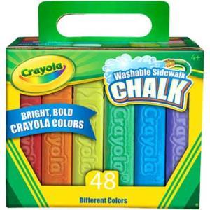 Crayola Sidewalk Chalk - (48 Pack) Assorted Colors