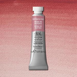 Winsor & Newton Professional Water Colour – (.17oz/5ml) Potters Pink