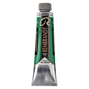 Royal Talens Rembrandt Oil Colour - (1.4oz/40ml) Permanent Green Deep