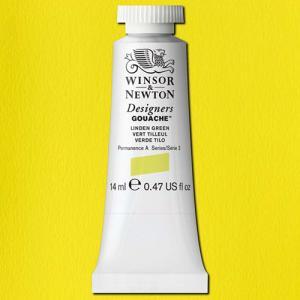 Winsor & Newton Designers Gouache  (0.47oz/14mL) Linden Green