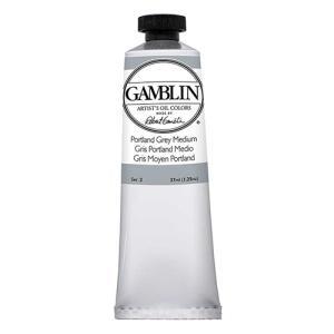 Gamblin Artist’s Oil Colors – (1.25oz/37ml) Portland Grey Medium