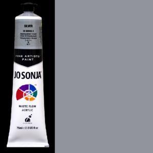 Chroma's Jo Sonja Fine Artists' Acrylic Paint - (2.5oz/75ml) Silver 055