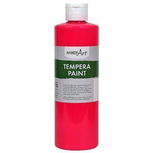 Handy Art Tempera Paint - (16oz/473ml) Fluorescent Hot Pink