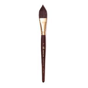 Princeton Neptune Series 4750 Synthetic Squirrel Brush – Short Handle Oval Wash 1"  PRN4750OW100