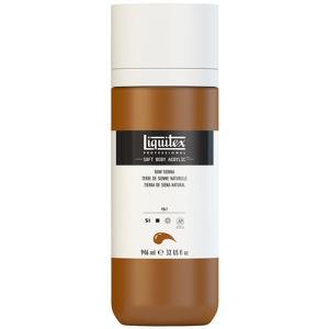 Liquitex Professional Soft Body Acrylic Paint - (32oz/946ml) Raw Sienna