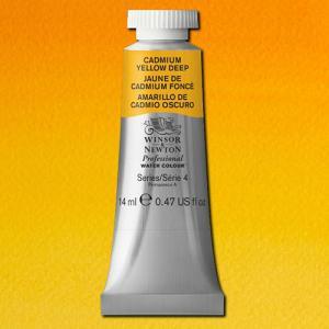Winsor & Newton Professional Water Colour – (.47oz/14ml) Cadmium Yellow Deep