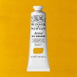 Winsor & Newton Artists' Oil Colour Paint - (1.25oz/37ml) Yellow Ochre Light