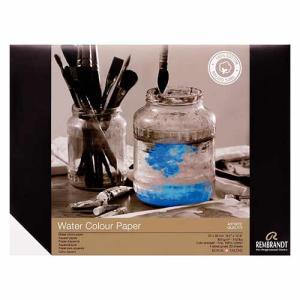 Rembrandt Watercolor Block Cold Press Fine 100% Cotton- 11.8"X15.7" (20shts)   93023040
