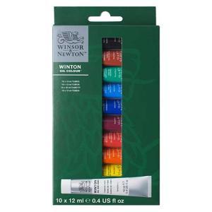 Winsor & Newton Winton Oil Color Paint Tube Set (0.4oz/12ml) - 10ct 1490694