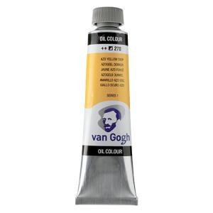 Royal Talens Van Gogh Oil Colour - (1.4oz/40ml) Azo Yellow Deep