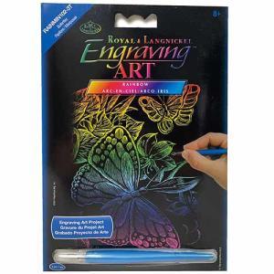Rainbow Mini Engraving Art Kit- Butterflies