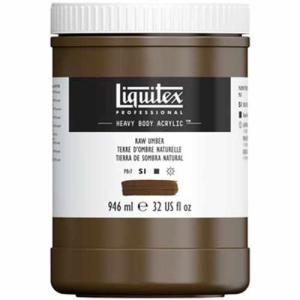 Liquitex Professional Heavy Body Acrylic Paint - (32oz/946ml) Raw Umber