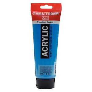 Royal Talens Amsterdam Acrylic Paint - (250ml) Manganese Blue Phthalo
