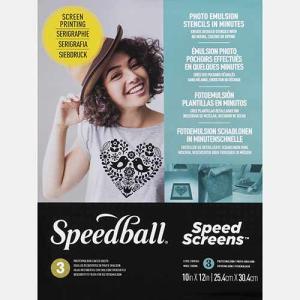 Speedball Speed Screen 10"x12"-3pk