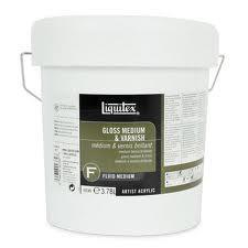 Liquitex Professional Fluid Medium – (127.8oz/1gallon) Gloss Medium