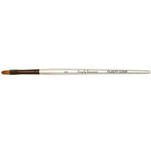 Daler Rowney Simply Simmons Mixed Media Brush - Short Handle, Filbert Comb, Size 6 DR255068006
