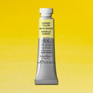 Winsor & Newton Professional Water Colour  (.17oz/5ml) Winsor Yellow