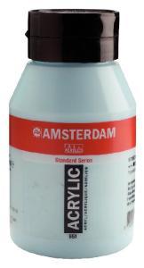 Royal Talens Amsterdam Acrylic Paint - (33.8oz/1000ml) 551 Sky Blue Light