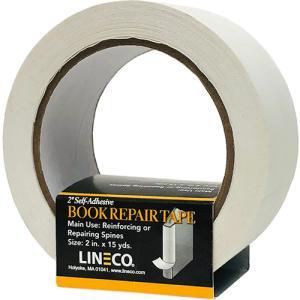 Lineco Book Repair Tape 2" x 15yds - Self-Adhesive, White