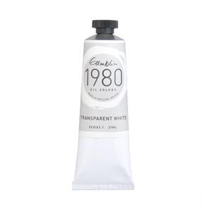 Gamblin 1980 Oil Colors – (1.25oz/37ml) Transparent White