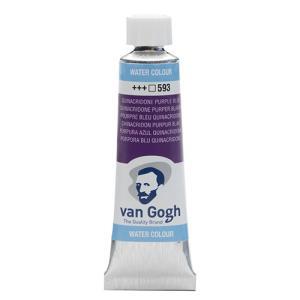 Royal Talens Van Gogh Water Colour - (.3oz/10ml) Quinacridone Purple Blue