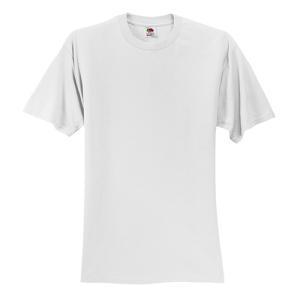 White Cotton Unisex T-Shirt - Adult Medium