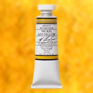 M. Graham & Co. Watercolor Paint – (0.5oz/15ml) Nickel Azo Yellow