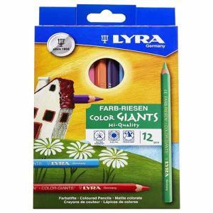 Farb-Riesen Color Giants Lacquared Colored Pencils- 12ct