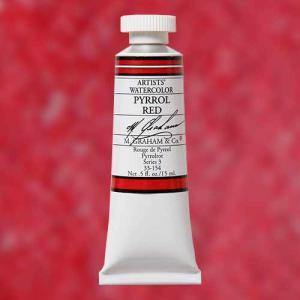 M. Graham & Co. Watercolor Paint – (0.5oz/15ml) Pyrrol Red
