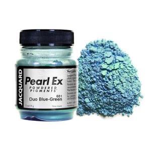 Jacquard Pearl Ex Metallic Powdered Pigments - (21g) Duo Blue-Green