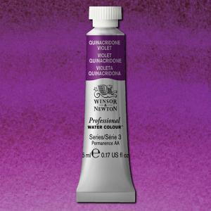 Winsor & Newton Professional Water Colour – (.17oz/5ml) Quinacridone Violet
