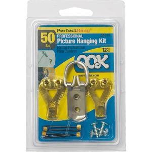 Ook Professional Picture Hanging Kit - (12 Pieces) 50lbs